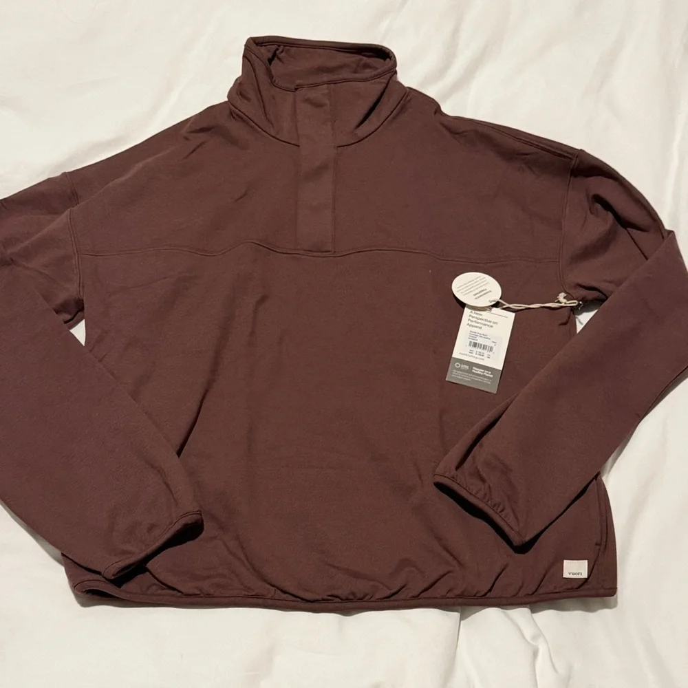 Vuori Granite Performance Mock Sweater (S) + Jogger (M) Set - Picture 2 of 10